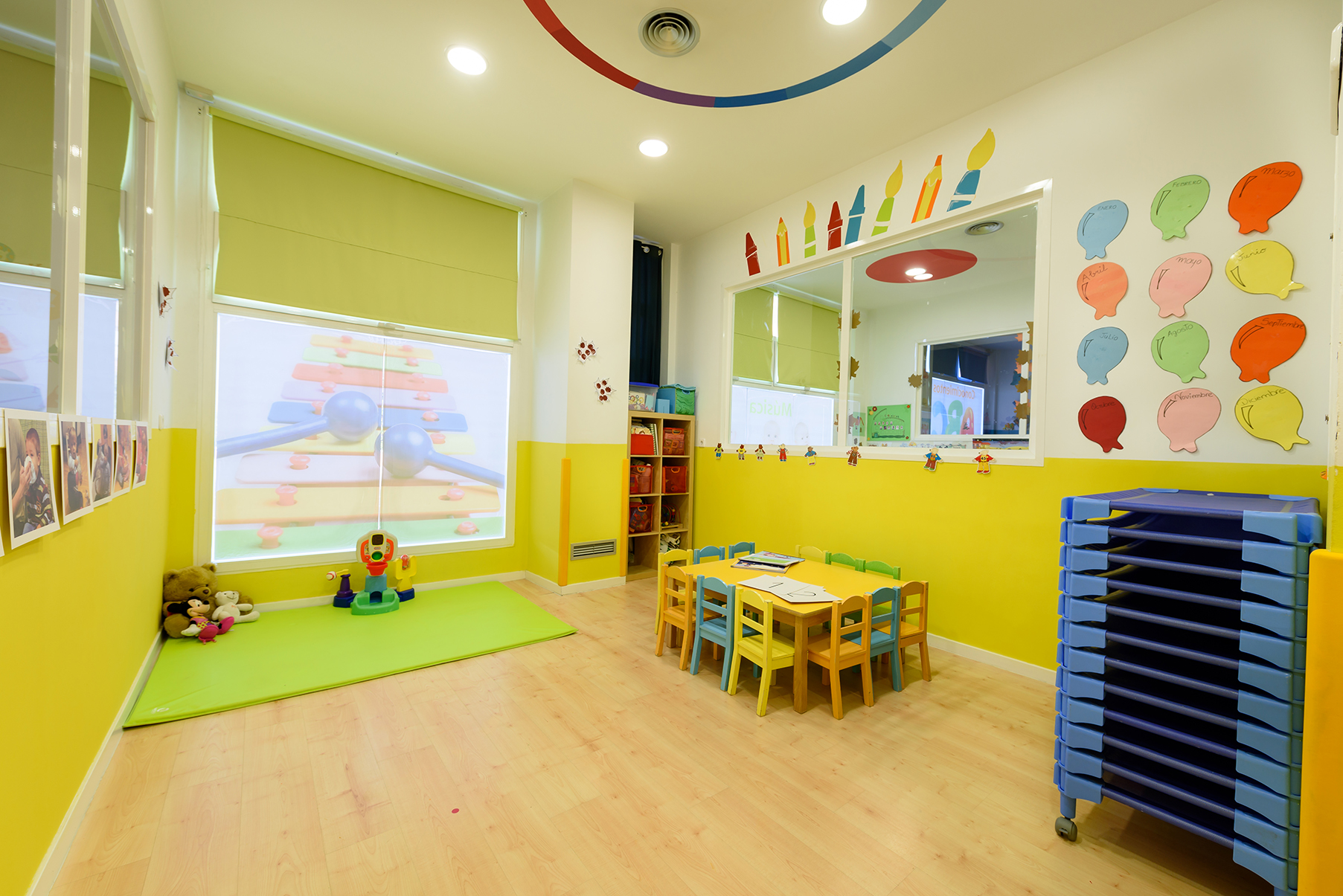 Salon de Aprendizaje de la Escuela Infantil MiniClub